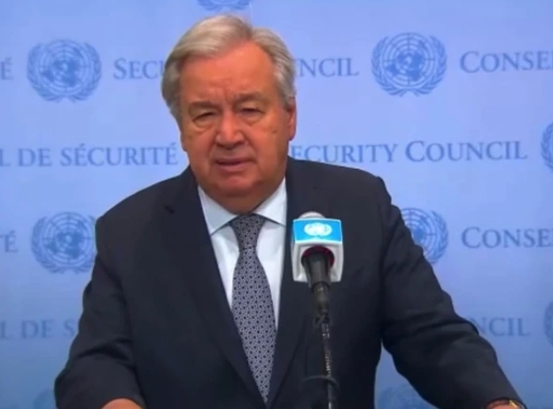 There is evidence of war crimes by the Israeli army in Gaza, Antonio Guterres
